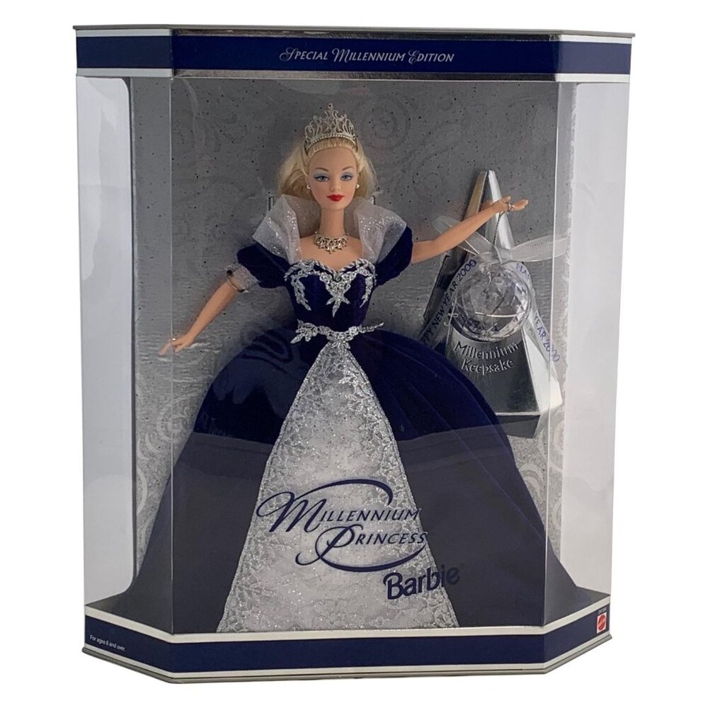 1999 Millennium Princess Barbie - Special Millennium Edition Mattel #24154 NIB
